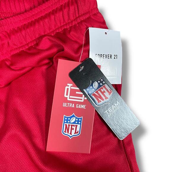 Kansas City Chiefs Mens XXL Mesh Shorts Forever 21 NFL Team Apparel 2XL Red KC - Picture 9 of 14